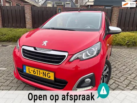 Peugeot 108 1.2 Puretech Allure 82pk CABRIO TOP INRUILKOOPJE