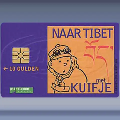 Kuifje naar Tibet