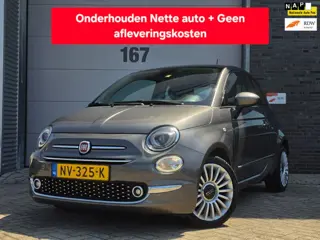 Fiat 500 0.9 TwinAir Turbo Lounge|Digitale Teller|Pano|Flippers