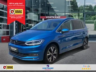 VOLKSWAGEN TOURAN 1.5 TSI DSG HIGHLINE TREKHAAK/CAMERA/ACC/CLIMA/STOELVERW