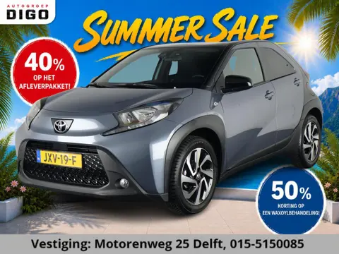 Toyota Aygo X 1.0 VVT-i PULSE PACK BI-TONE GARANTIE 3-2035! CARPLAY NAVI.STOELVERWARMING. ADAPTIVE C