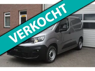 Peugeot Partner 1.5 BlueHDI Premium 19.000km Airco, Schuifdeur Rechts, Grijs Metallic