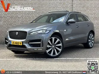 Jaguar F-PACE 3.0 S AWD 30d | Pano | Leder | Meridian | Memory | Cruise | Climate | Navi | Camera | 
