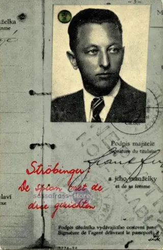 Rudolf Ströbinger ~ De spion met de drie gezichten