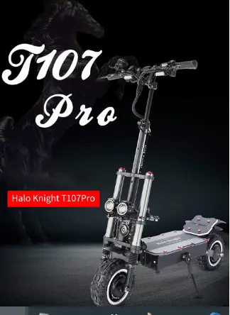 Halo Knight T107 Pro Electric Scooter 11'' Off-road Tire