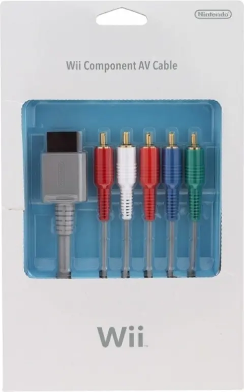 Wii Component AV Cable