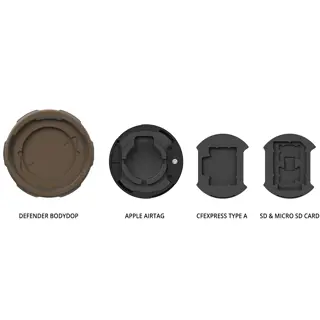 PolarPro Defender Body Cap - Canon RF Mount - Desert