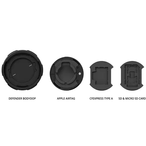 PolarPro Defender Body Cap - Nikon Z Mount - Black