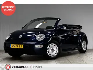 Volkswagen New Beetle Cabriolet 2.0 /Elek. kap /Airco /Cruise /Elek. pakket /C.V. afstand /Radio-CD 