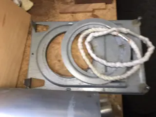 DRU ART 5 T of ART 6 T losse Mooie Gevelkachel beige mantel ZGAN