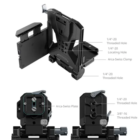 SmallRig 5227 V-Mount Battery Mount Plate Kit