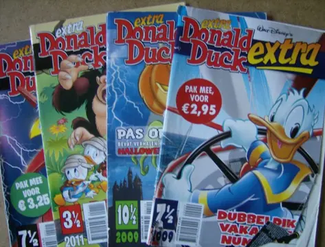 Extra donald duck extra adv 1924