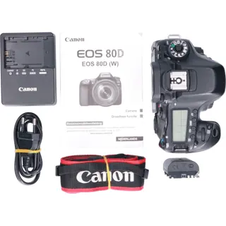 Tweedehands Canon EOS 80D Body CM7093