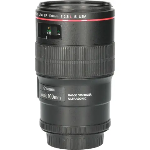 Tweedehands Canon EF 100mm f/2.8L IS Macro USM CM7089