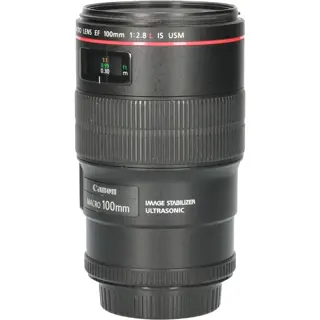 Tweedehands Canon EF 100mm f/2.8L IS Macro USM CM7089
