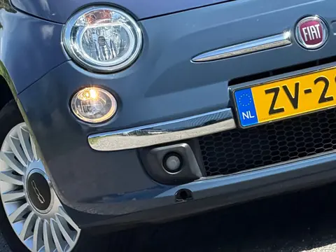 Fiat 500 1.2 Lounge| Blu Carismatico | Airco/Panorama Dak - Perfecte Stadsauto!