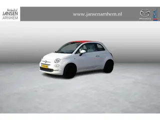 Fiat 500 C 0.9 TwinAir 80PK Turbo Lounge , Cabrio, Clima, Cruise, Navi, Bluetooth, LMV 17 Inch