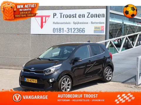 Kia Picanto 1.0 CVVT Design Edition Achteruitrijcamera/Cruise control/Climate control/Lederen bekled