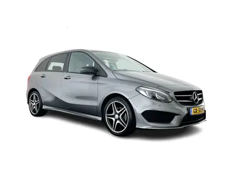 Mercedes-Benz B-Klasse 180 AMG Night pakket Ambition Aut. *LEATHER-MICROFIBRE | CARBON-INLAY | FULL-