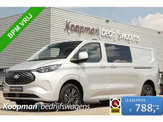 Ford E-Transit Custom 320 L2H1 Limited DC | 71 kWh | 160kW/218pk | Trekgewicht 2300kg | Camera | Car