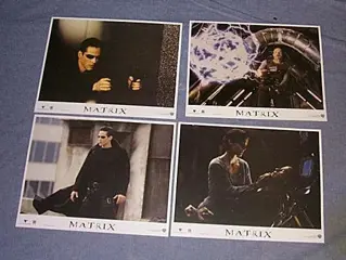 THE MATRIX lobbycard set.