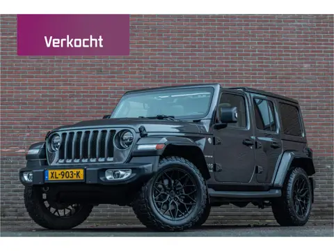 Jeep Wrangler 2.0T Sahara **VERKOCHT** (bj 2019, automaat)
