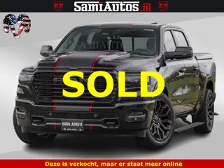 Dodge Ram NIGHT PREMIUM | 426PK | STRIPING | LUCHTVERING | HUD | PANO | 360 CAM | Full Option | LIMI