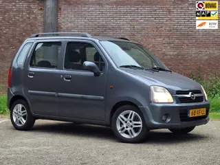 Opel Agila 1.2-16V Maxx, Stuurbekrachtiging, Elektr. Ramen voor, LM Velgen, Goed Onderhouden.