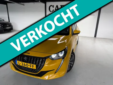 Peugeot 208 1.2 PureTech Allure Pack 2021 Automaat 101PK Camera Cruise LED Half Leer Deal O.H Orig N