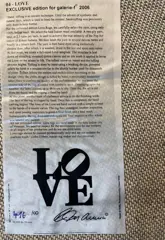 Robert Indiana (1928-2018) - 04 LOVE Kunstteppich