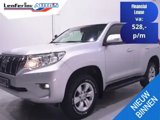 Toyota Land Cruiser 2.8 D-4D-F 177 pk 5 Drs Grijs Kenteken 2-Zits 4WD Airco, Cruise Control, Histori