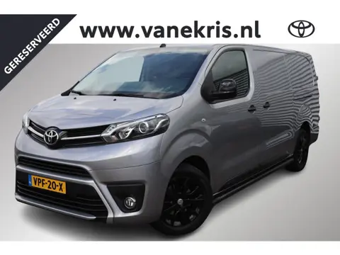 Toyota PROACE Long Worker 2.0 D-4D Black Line, Trekhaak, Leder/ stof, NAVI, Zwarte accenten, Climate