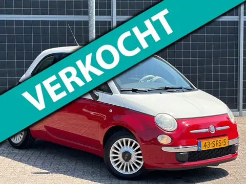 Fiat 500 1.2 | automaat | Bicolore Bianco-Rosso