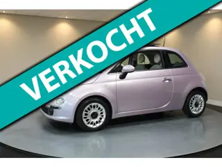 Fiat 500 0.9 TwinAir Turbo Lounge *Automaat* Roze! Pano/Schuifdak|2de Eigenaar|Climate|NAP|Rose