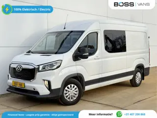 Maxus eDeliver 9 89 kWh NIEUW! Dubbele Cabine 7-Persoons 334km WLTP L3H2 204PK LED Snelladen Airco A