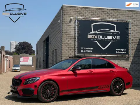 Mercedes-Benz C-klasse C43 AMG 4MATIC PANO | KEYLESS | BLINDSPOT | HEADUP | CARBON | BURMESTER | STO