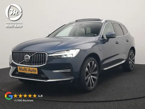 Volvo XC60 T6 AWD Plus Bright PHEV 350pk LONG RANGE Dealer O.H | Panodak | Adaptive Cruise | Tailore