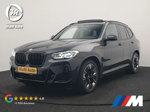 BMW iX3 M Sport 80 kWh 286pk Dealer O.H | Trekhaak Af Fabriek | Panodak | Laser LED | Head Up | Adap
