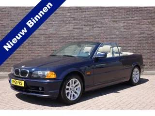 BMW 3 Serie Cabrio 320Ci Executive, leuke auto, nieuwe APK, ijskoude airco, dak heeft storing