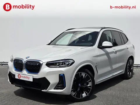 BMW iX3 High Executive M-Sport 80 kWh SOH 98% 'Mineral-Weiss' Trekhaak Panoramdak Harman/Kardon | Ad