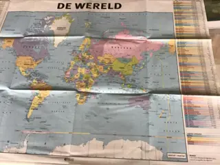 Atlas kaarten 48 stuks in glanzend A4 formaat TOP