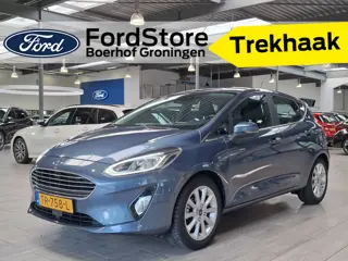 Ford Fiesta EcoBoost 100pk Titanium | Adapt. Cruise | B&O | Trekhaak | Parkeerhulp | Camera | B&O | 