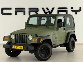Jeep Wrangler 2.4i Hardtop 4x4 Youngtimer Topconditie