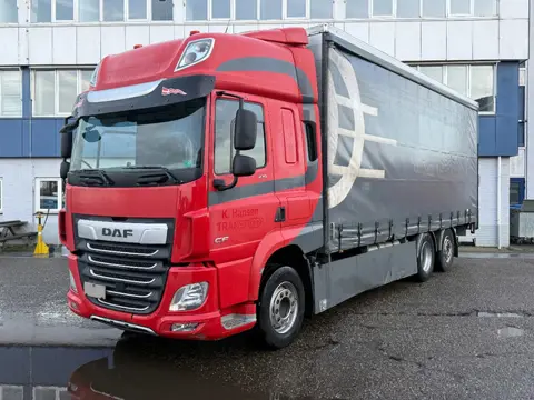 DAF CF 430 6X2 EURO 6 - BOX 7,80 MTR + ZEPRO TAILLIFT + STEERING AXLE