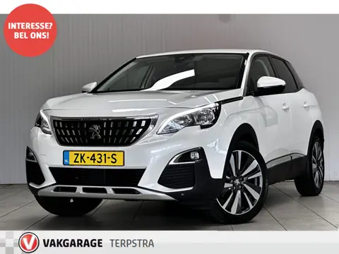 Peugeot 3008 1.2 PureTech Premium/ D-Riem verv: 170.000 KM!/ Parelmoer Wit/ Trekhaak/ Virtual Dashb.