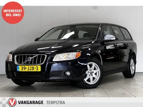 Volvo V70 2.0D Kinetic/ HISTORIE!/ D-Riem verv: 150.000 KM!/ Trekhaak/ 16'' LMV/ Navi/ LEDER/ Clima/