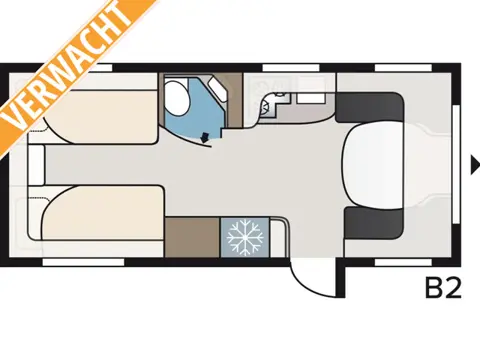 Kabe Royal 540 GLE Model 2026 - Nieuw