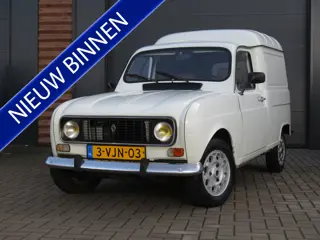 Renault 4 F4 BESTEL Oldtimer Belastingvrij (bj 1983)