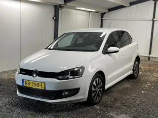 Volkswagen Polo 1.0 BlueMotion Edition 95PK 5D 9-2015 ''PURE WHITE'' 2e EIG AIRCO CRUISE LMV..      