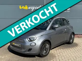 Fiat 500 C e Icon 42 kWh Cabrio *carplay *climate *stoelverw